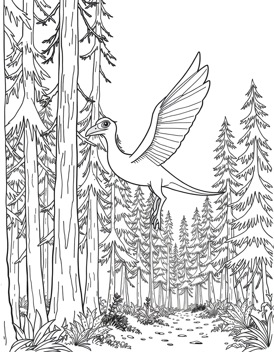 Раскраски: Динозавры — превью