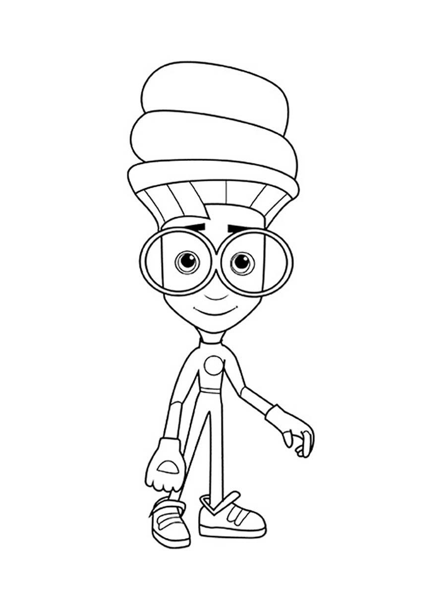 Раскраски: Раскраска Фиксики — превью