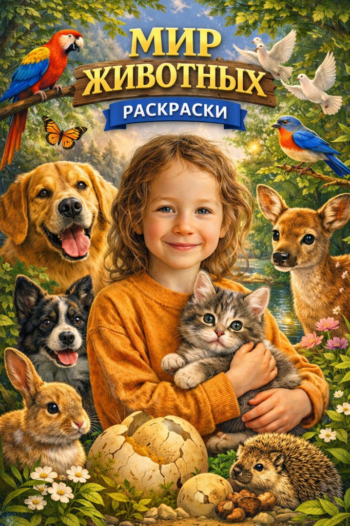 Обложка: Мир животных